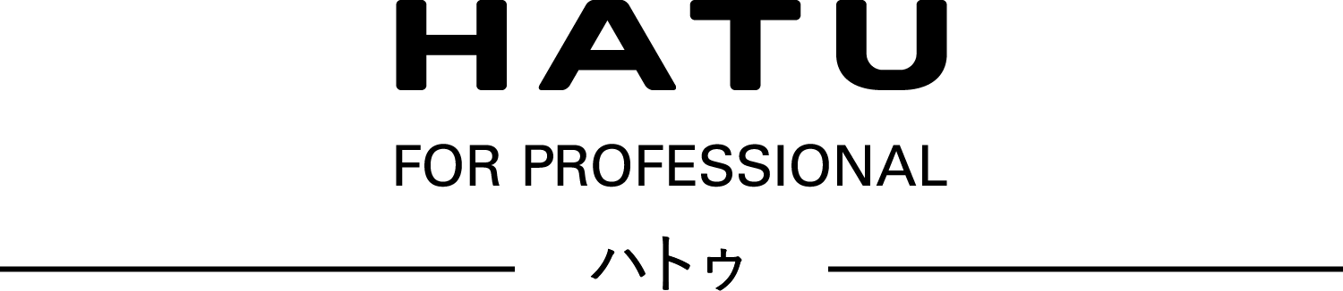 プロスタイリスト共同開発サロン専売製品 HATU FOR PROFESSIONAL ハトゥ