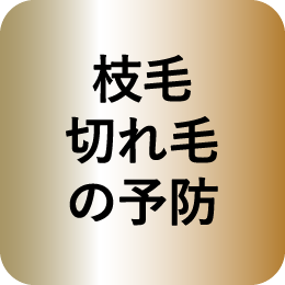 枝毛切れ毛の予防