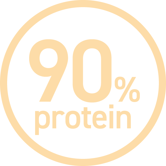 90%protein